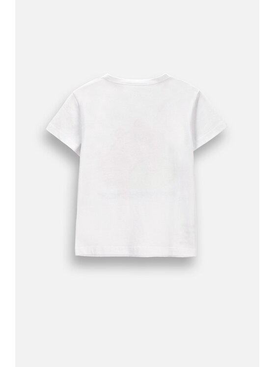 Coccodrillo Coccodrillo T-Shirt ZC6143201SGK-001 Biały Regular Fit