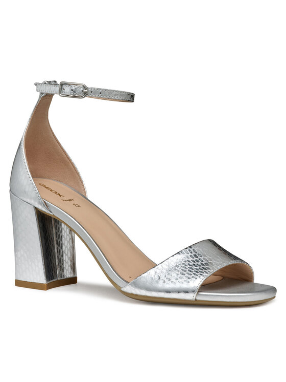 Geox Geox Sandaalid D New Eraklia 80 D35RPA 000KY C1007 Hõbedane