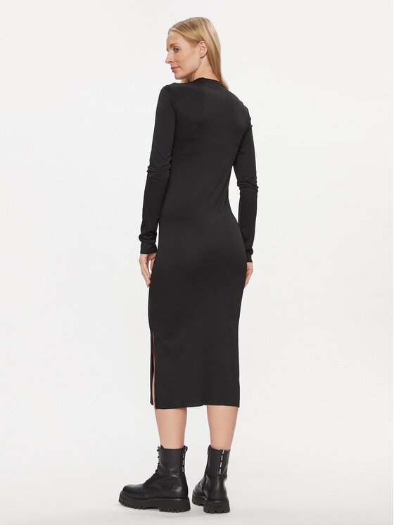 JDY JDY Vsakodnevna obleka Filipa 15305343 Črna Slim Fit