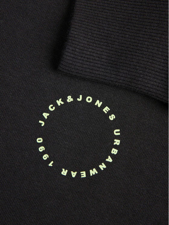 Jack&Jones Jack&Jones Μπλούζα Thiba 12236175 Μαύρο Regular Fit