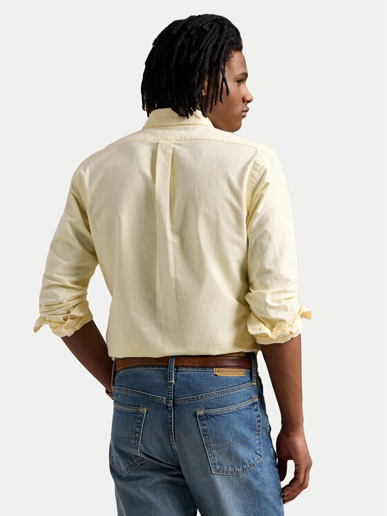 Polo Ralph Lauren Polo Ralph Lauren Camicia 710953704004 Giallo Custom Fit