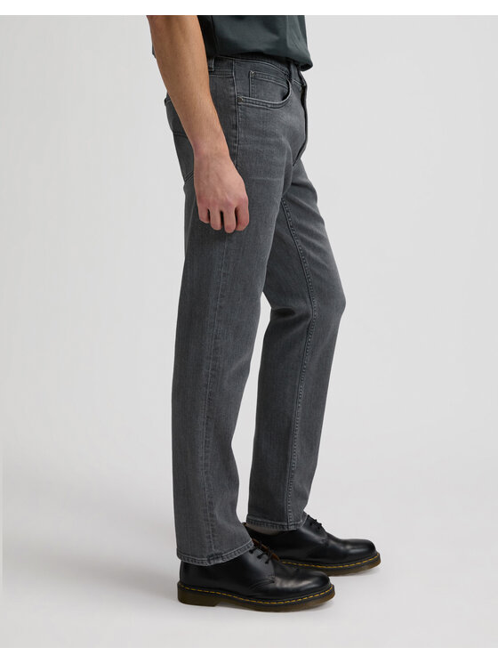 Lee Lee Jeansy DAREN Szary Straight Leg