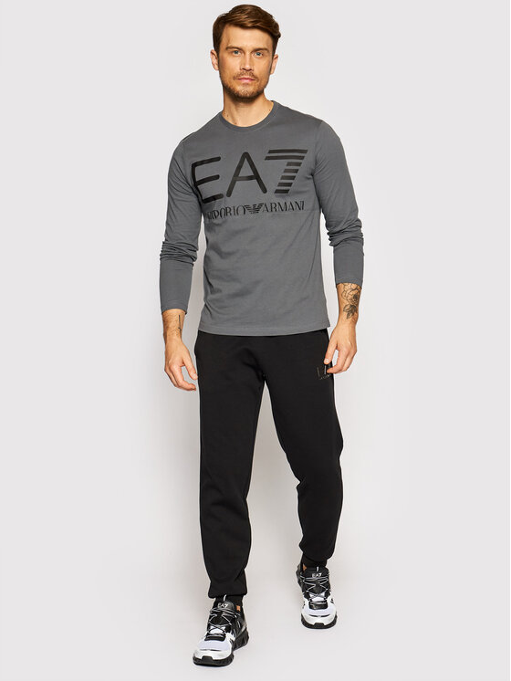 Longsleeve 6KPT30 PJ6EZ 1977 Grigio Regular Fit