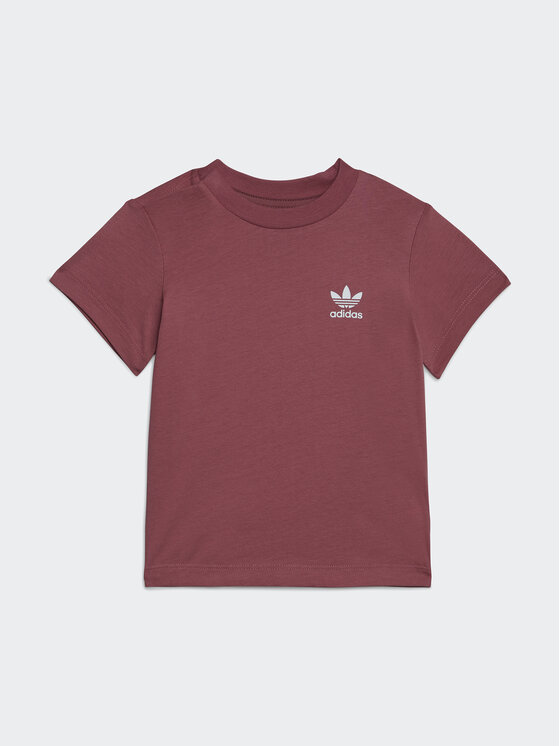 adidas adidas Póló Adicolor T-Shirt IC9106 Rózsaszín Regular Fit