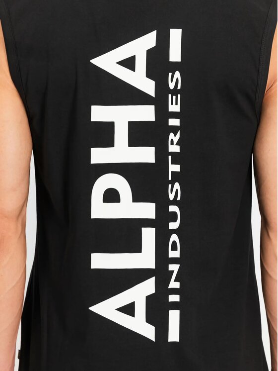 Alpha Industries Alpha Industries Tank top AI.266562 Černá Regular Fit