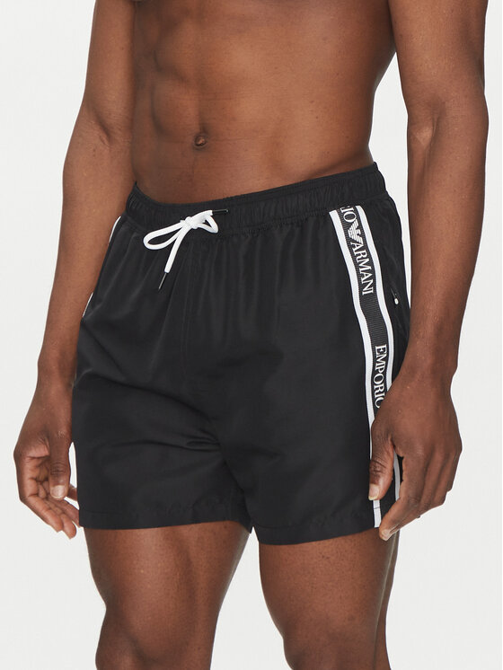 Emporio Armani Underwear Plavecké šortky EM000583 AF12333 UC001 Čierna Regular Fit
