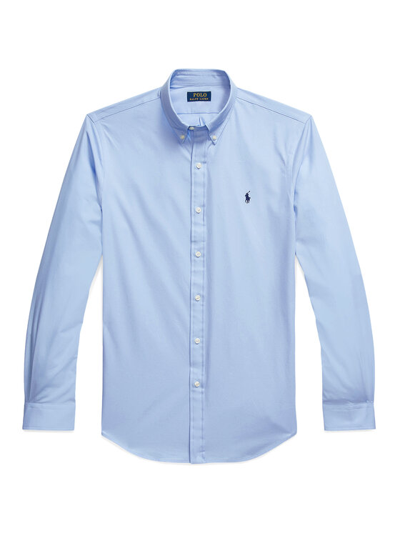 Polo Ralph Lauren Polo Ralph Lauren Srajca 710929348009 Svetlo modra Slim Fit