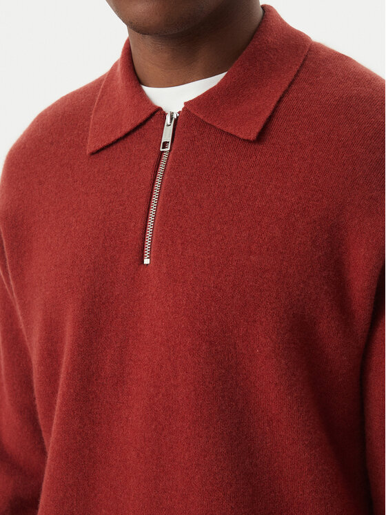 Calvin Klein Calvin Klein Džemper LV04LH326G Crvena Regular Fit