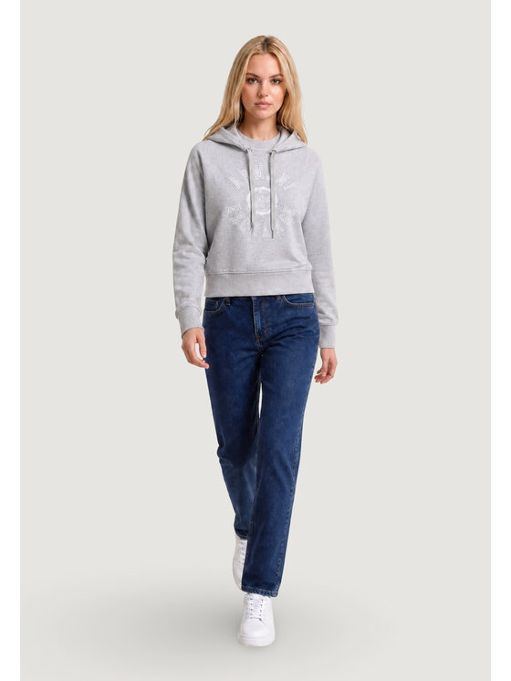 Armani Exchange Armani Exchange Felpa XW002657 AF25527 Grigio Casual Fit