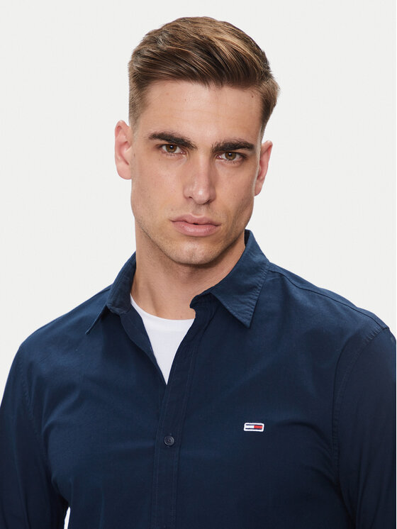 Tommy Jeans Tommy Jeans Camicia Entry DM0DM19519 Blu scuro Regular Fit