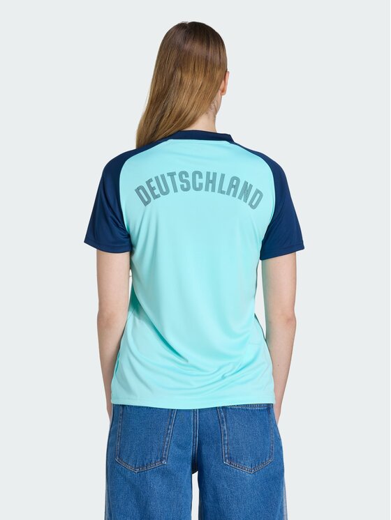 adidas adidas Koszulka techniczna 161568 Turkusowy Slim Fit