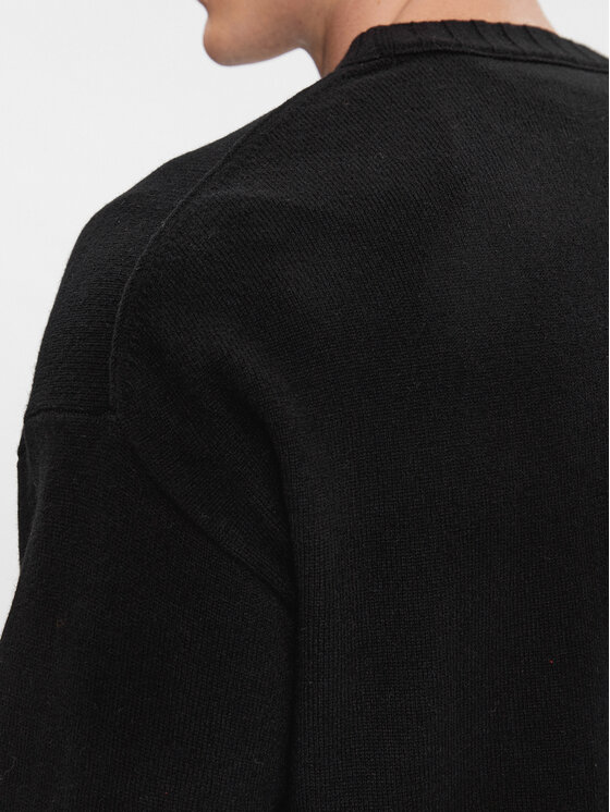 HUGO Hugo Džemper San Cassio-L 50500015 Crna Regular Fit