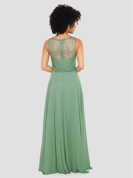 Swing Swing Вечірня сукня 5AD19800 Зелений Regular Fit