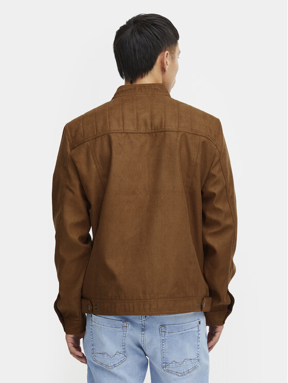 Blend Blend Ādas imitācijas jaka 20716626 Brūns Regular Fit