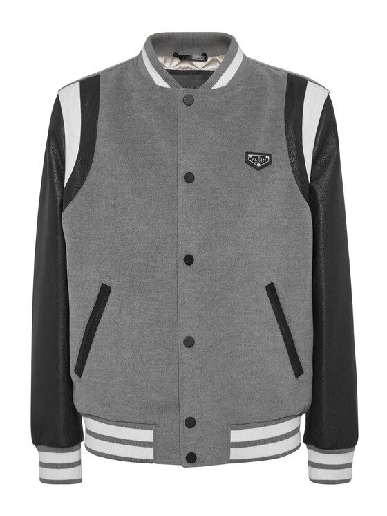 PHILIPP PLEIN PHILIPP PLEIN Kurtka bomber 25605 Beżowy Regular Fit