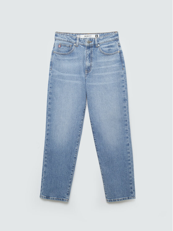 BIG STAR BIG STAR Jeansy BETTY Niebieski Tapered Fit