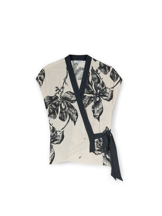 Motivi Motivi Blusa 2800W000745N0S1 Nero Regular Fit