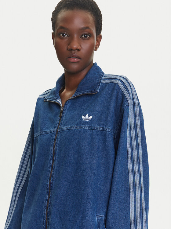 adidas adidas Traper jakna adicolor Denim Adilenium JY2896 Plava Oversize