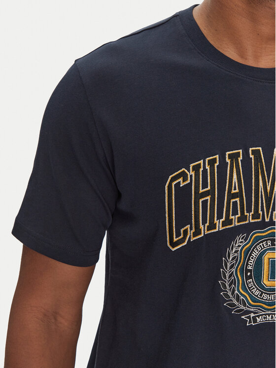Champion Champion T-Shirt 221174 Granatowy Regular Fit