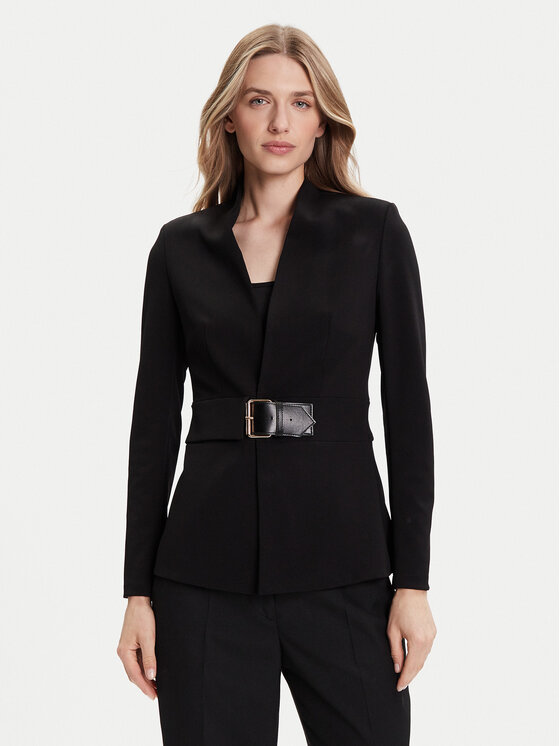 Rinascimento Rinascimento Sakoi CFC0126214003 Crna Slim Fit