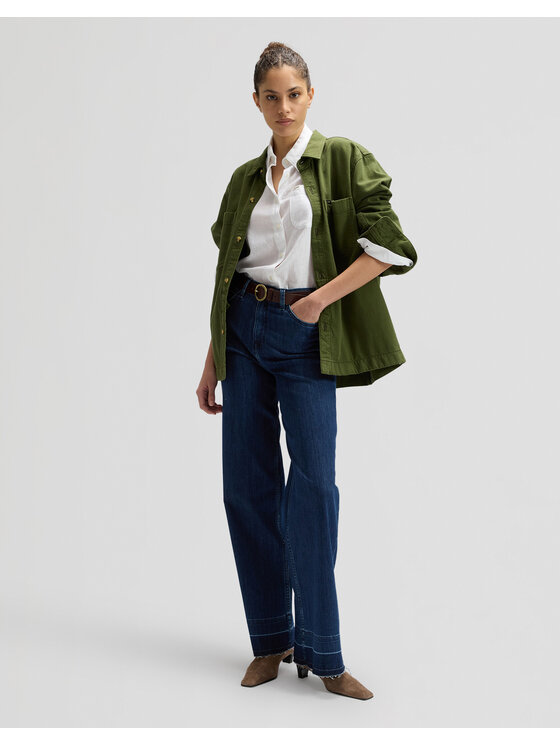 Lee Lee Jeansy STELLA Niebieski Wide Leg