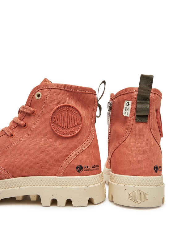 Palladium Palladium Schnürstiefeletten Pampa Hi Zip Organic 79101-666-M Orange