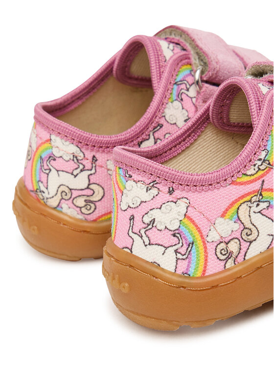 Froddo Froddo Kapcie Barefoot Canvas G1700440-12 M Różowy