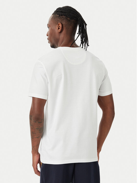 Beverly Hills Polo Club Beverly Hills Polo Club T-Shirt P-SS26M-TS101 Biały Regular Fit