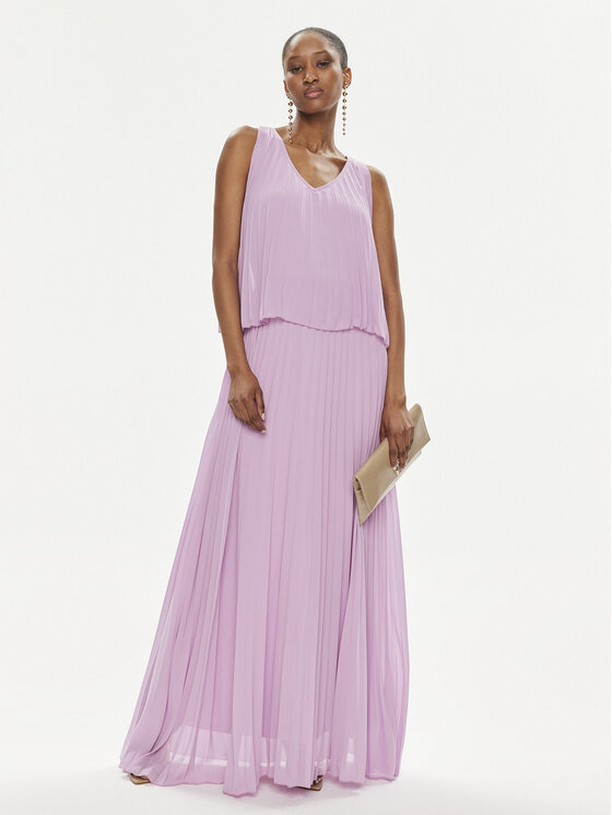 Kontatto Kontatto Abendkleid SU310 Violett Regular Fit