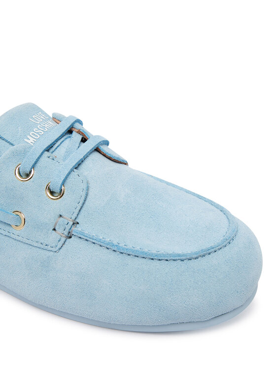 LOVE MOSCHINO LOVE MOSCHINO Mocasini JA10101G1OIG0701 Albastru deschis
