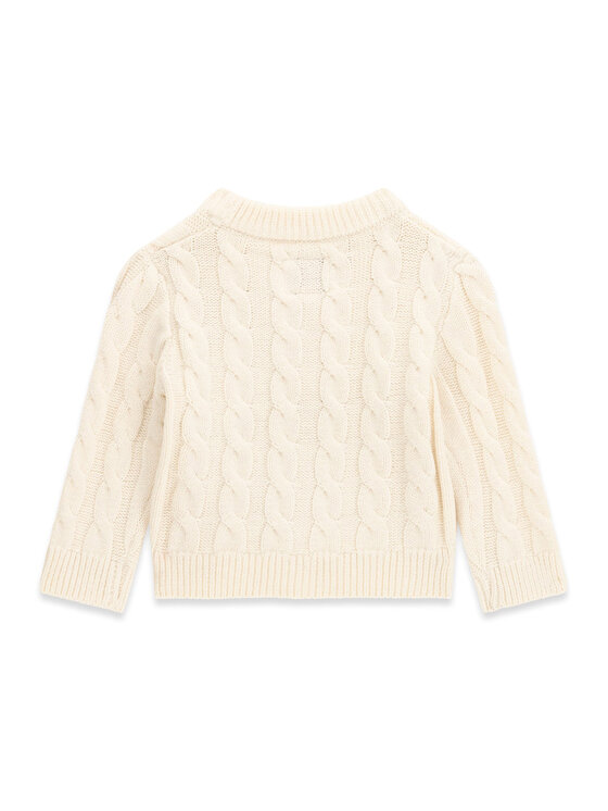 Guess Guess Strickjacke I6BR01 Z1653 Creme Regular Fit