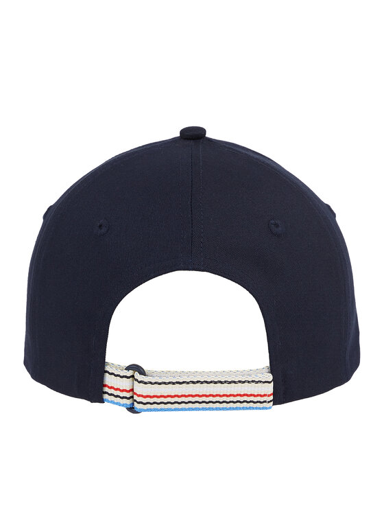 Tommy Hilfiger Tommy Hilfiger Czapka z daszkiem Hilfiger Prep Cap AW0AW16040 Granatowy