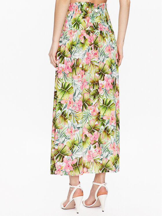 Vestito da giorno VA3007 T3347 Verde Regular Fit