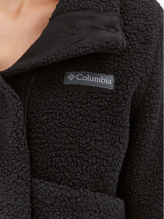 Columbia Columbia Μπουφάν μεταβατικό Panorama™ Snap Fleece Jacket Μαύρο Regular Fit