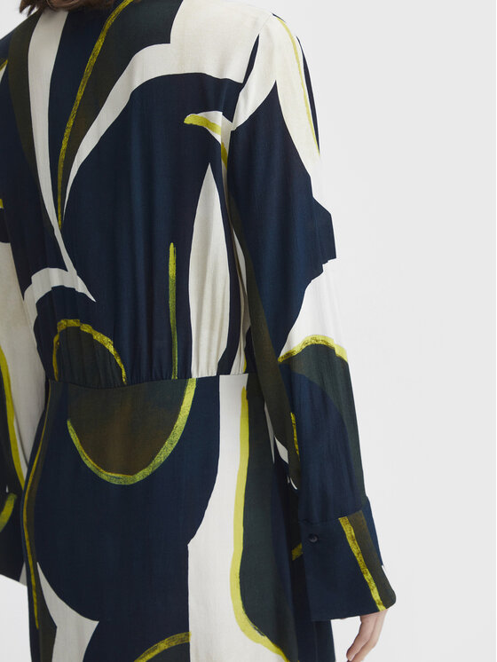 Fransa Fransa Rochie tip cămașă 20613287 Bleumarin Regular Fit