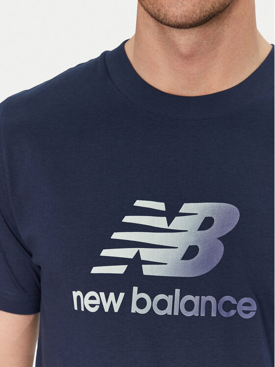 New Balance New Balance T-shirt MT51503 Plava Regular Fit