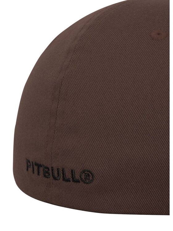 PITBULL PITBULL Czapka z daszkiem 3D LOGO Brązowy