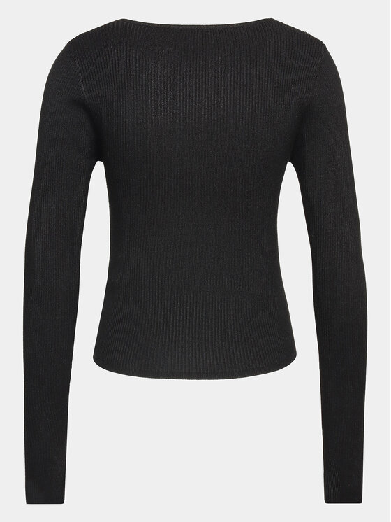 Gina Tricot Gina Tricot Majica 21217 Crna Slim Fit