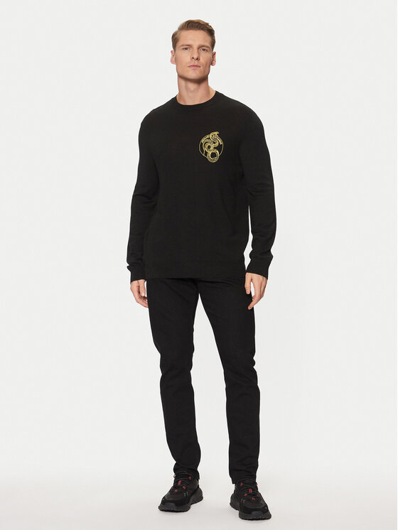 Armani Exchange Armani Exchange Sweter XM000188 AF11982 UC001 Czarny Regular Fit