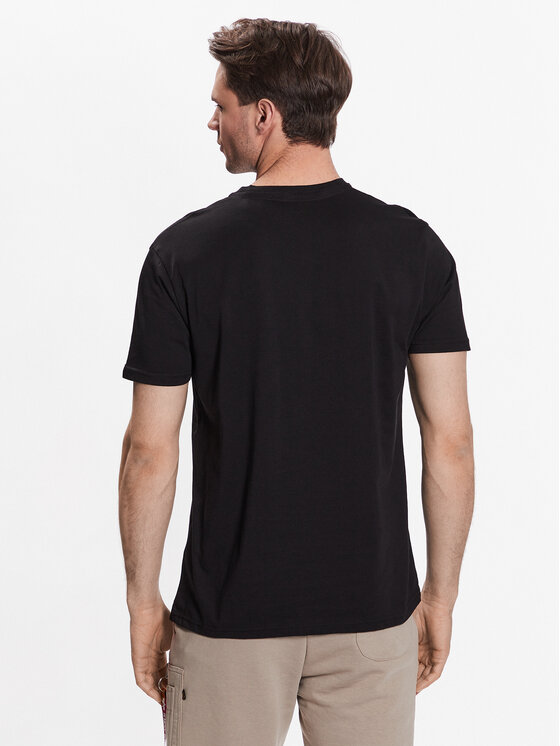 Alpha Industries Alpha Industries Set de tricouri﻿ Alpha Label 118534 Negru Regular Fit
