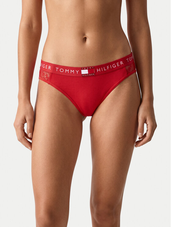 Tommy Hilfiger Tommy Hilfiger Klassikalised aluspüksid UW0UW06681 Punane