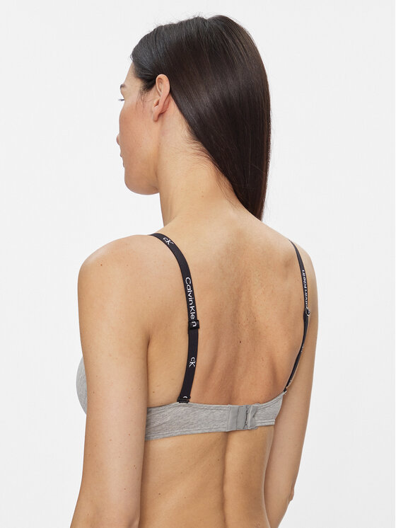 Calvin Klein Underwear Calvin Klein Underwear Бюстгальтер з підкладкою Lightly Lined Demi 000QF7219E Сірий