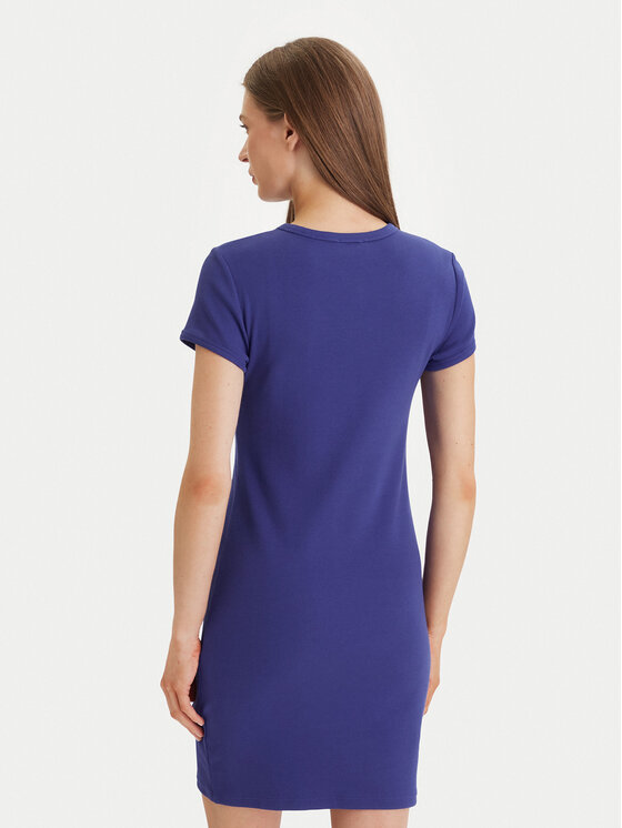 Calvin Klein Jeans Calvin Klein Jeans Každodenní šaty Monologo Baby LV047F241G Fialová Slim Fit