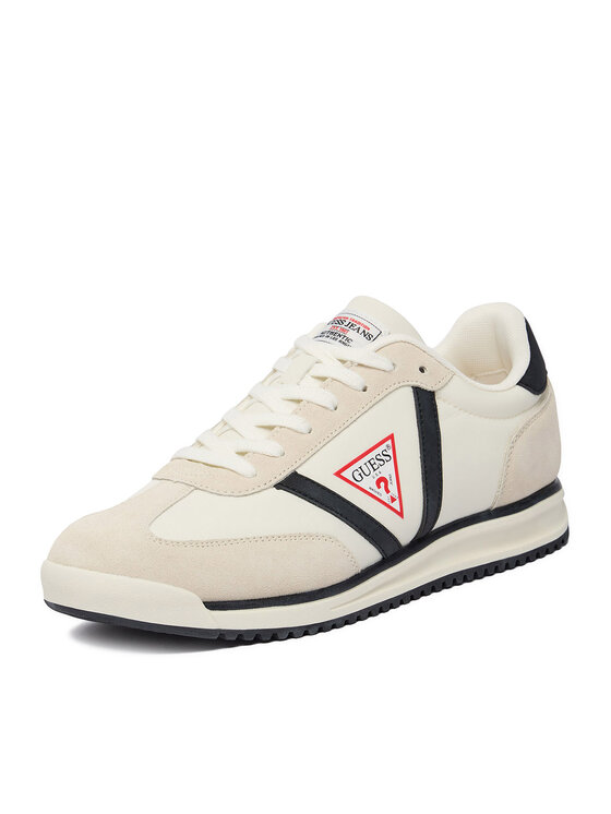 Guess Jeans Guess Jeans Sneakersy CWBEO-DELAND-02 WE Écru