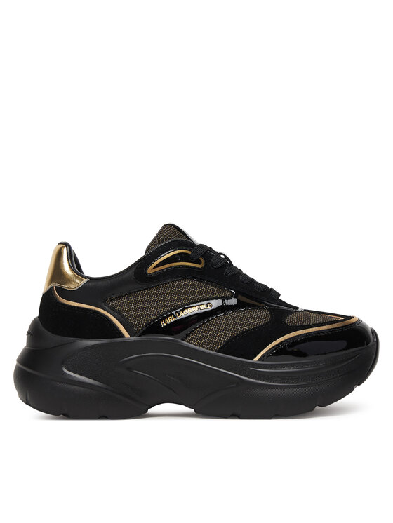 KARL LAGERFELD Sneakers Kontour Wedge KL68016 Negru
