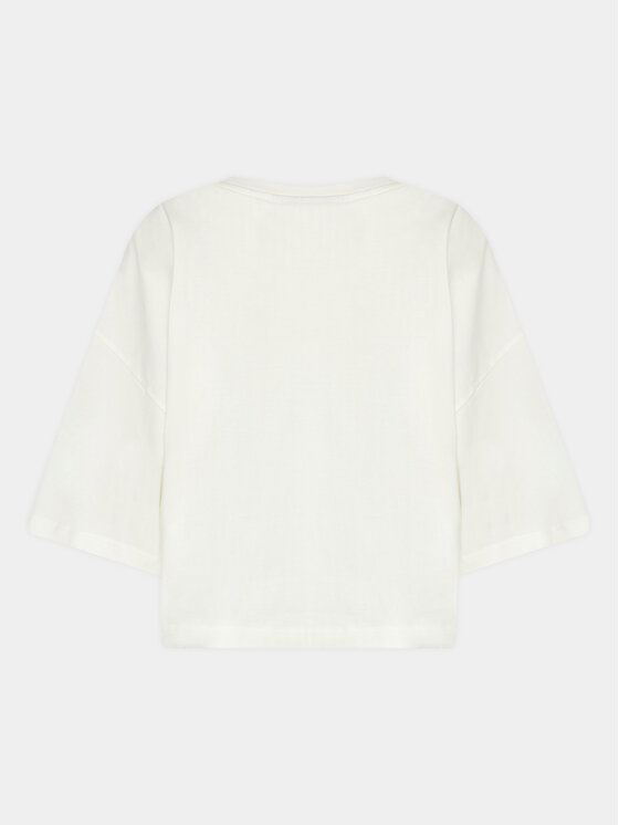 Outhorn Outhorn T-krekls OTHAW23TTSHF0838 Balts Regular Fit