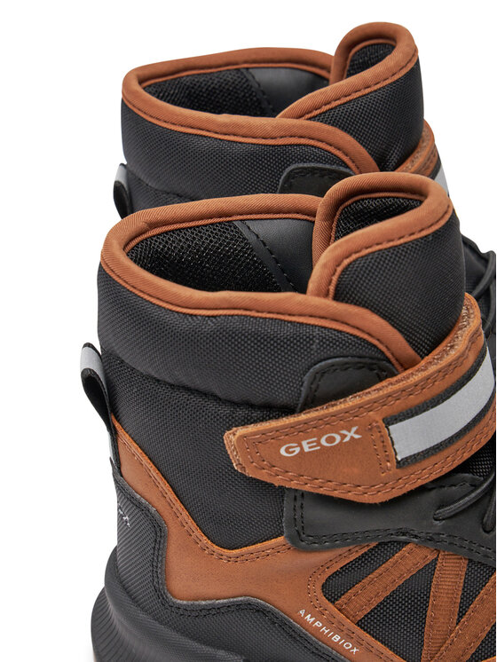 Geox Geox Zimski škornji J Flexyper Plus Boy J36LCD 0MEFU CR69B M Rjava