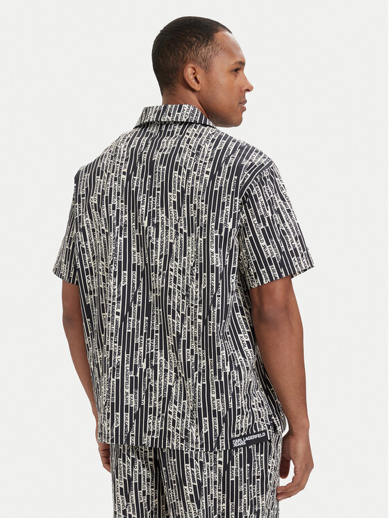 Karl Lagerfeld Jeans Karl Lagerfeld Jeans Hemd B2M16011 Schwarz Regular Fit