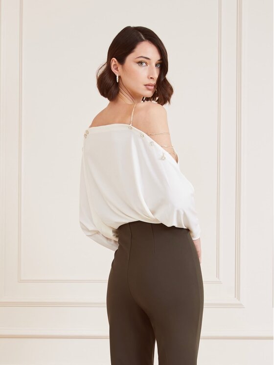 Marciano Guess Marciano Guess Top 167787 Bílá Classic Fit