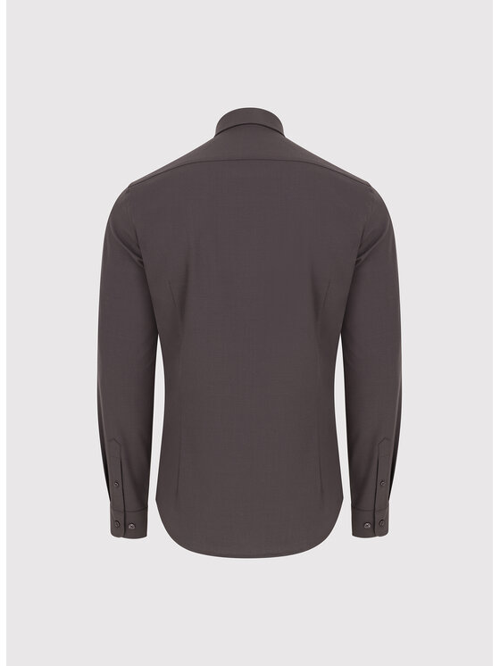 Pako Lorente Pako Lorente Koszula P26WF-1X-002 Brązowy Slim Fit